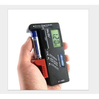 電池容量測試儀 電池測試儀 電量測試器數顯式 測電器9V 3號 4號 鈕扣電池BT-168D 小資物語