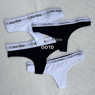 🔥Anna美國代購🇺🇸 Calvin Klein CK 內褲 女生 三角褲 丁字褲 辣妹性感 粉色 黑-OOTD