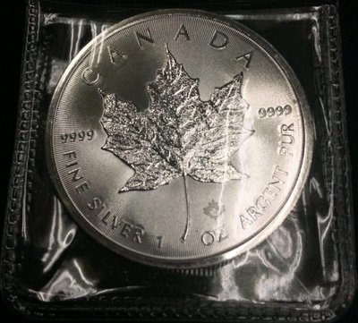 2017年加拿大楓葉銀幣 純銀9999／1盎司