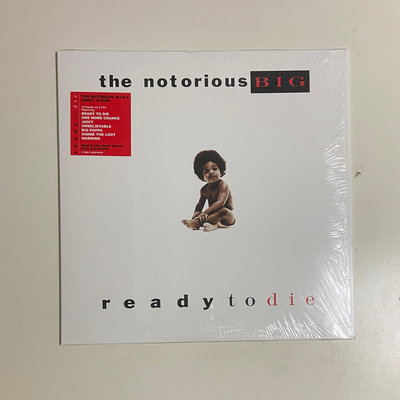 The Notorious B.I.G. – Ready To Die 二手雙黑膠專輯 極新