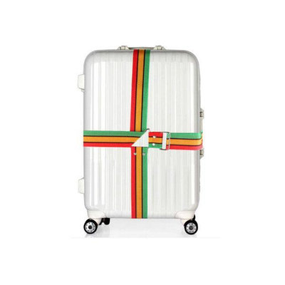 旅游行李箱十字打包帶 加長捆綁帶托運包加固帶旅行箱捆綁帶扎帶