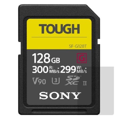 SONY SDXC U3 128GB 超高速防水記憶卡 SF-G128T 公司貨
