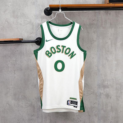球鞋補習班 NIKE NBA BOSTON CELTICS 波士頓塞爾提克 TATUM 塔圖姆 復古 城市版球衣 DX8488-133