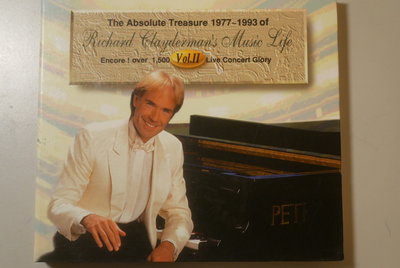 理查克萊德門 MUSIC LIFE THE ABSOLUTE TREASURE 1977 - 1993 音樂生涯全紀錄下