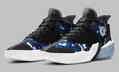 Jordan React Elevation Gets A Fractal Pattern In Black 籃球鞋
