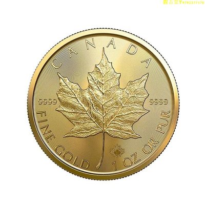 2021加拿大楓葉紀念幣英國女王金幣收藏幣女皇外幣硬幣金屬幣40mm