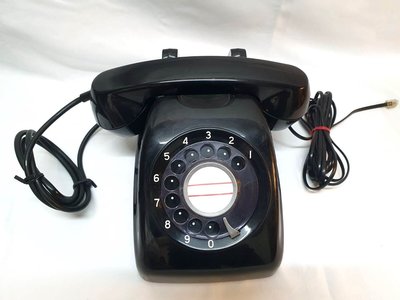 { Ruminant 慕茗萊 } 民國60年日本製電木轉盤式黑色老電話