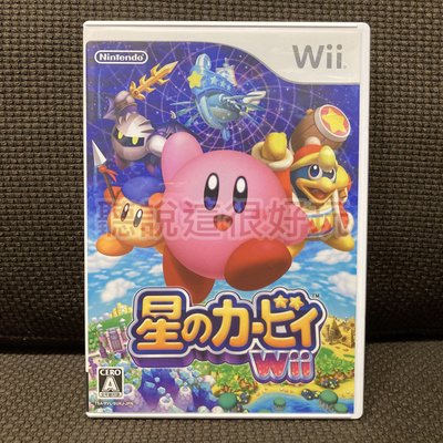 無刮 Wii 星之卡比 Kirby's Return to Dreamland 日版 正版 遊戲 12 W968