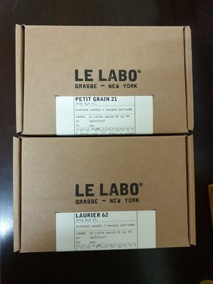 [韓國免稅品代購] LE LABO 香氛蠟燭245g 玻璃罐裝 LAURIER 62 桂冠