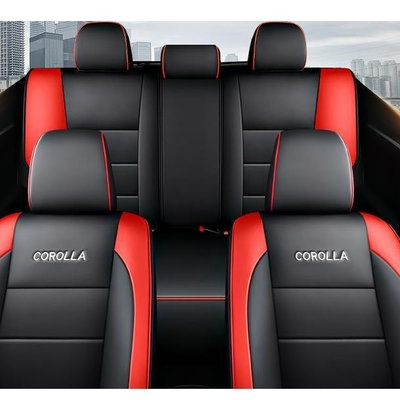 toyota corolla cross汽車座椅套21新豐田卡羅拉19款20卡羅拉雙擎E汽車坐墊-優品