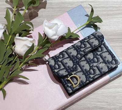 ［4real］Dior Oblique Cardholder 老花卡包