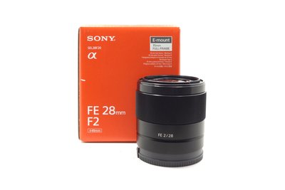 【高雄青蘋果3C】Sony FE 28mm f2 SEL28F20 二手 全片幅鏡頭 公司貨 #74398