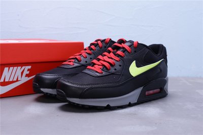 Nike Air Max 90 氣墊 網面透氣 黑綠 休閒運動鞋 男鞋 CW1408-001