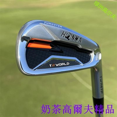日本HONMA高爾夫球桿TW747P男士golf鐵桿組 易打高容錯遠距離球桿