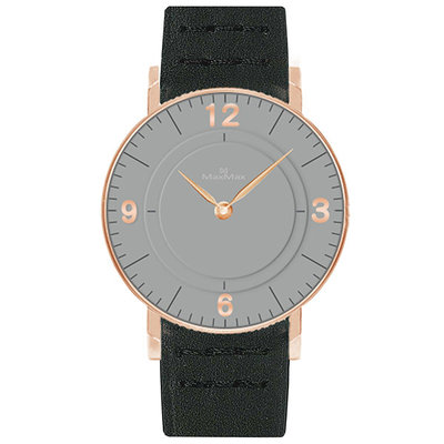 ∥ 國王時計 ∥ MAX MAX MAS7039-3 玫瑰金輝面時尚腕錶