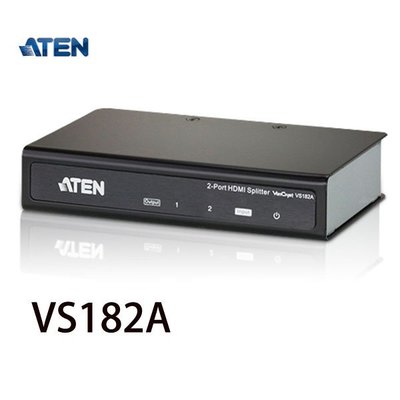 【MR3C】含稅附發票 ATEN宏正 VS182A 2埠4K HDMI影音分配器