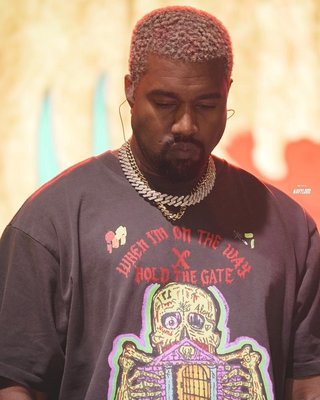 全新商品 Kanye West 骷髏 短袖 TEE