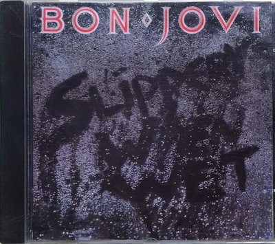 《絕版專賣》Bon Jovi 邦喬飛 / Slippery When Wet 難以捉摸 (德版.半銀圈.無IFPI)