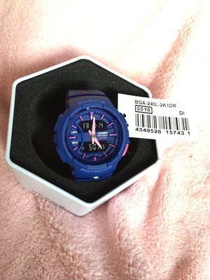 16 Baby-G CASIO 手錶 BGA-240L-2A1DR 動感活力運動腕錶 目前本賣場最便宜2730