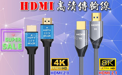 ✌現貨優惠中✌ 4K 8K HDMI 高清螢幕線 2.1版 影音同步 電視線 電視傳輸線 螢幕線 HDMI線