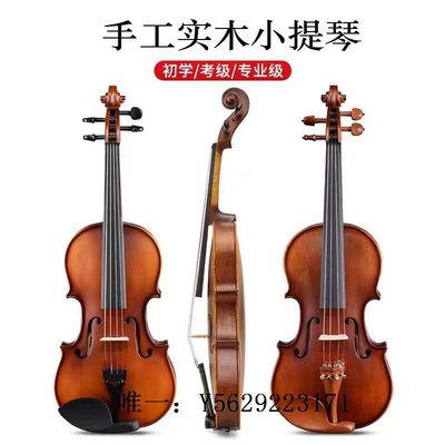 小提琴歐料進口實木小提琴初學者手工專業級兒童成人樂團考級獨演奏樂器手拉琴