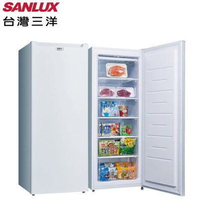 鑫冠鑫↘SANLUX 台灣三洋 SCR-181AE 181公升 直立式冷凍櫃