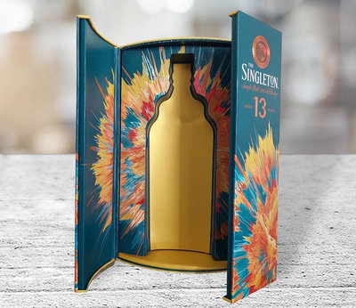 蘇格登空禮盒酒盒瓶裝盒漂亮盒子