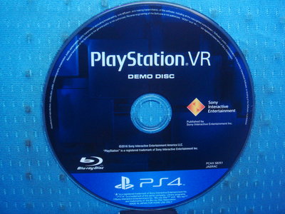 [無殼光碟]KV  PS4  VR DEMO DISC 藍光片