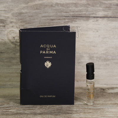Acqua di Parma 帕爾瑪之水 格調系列 白檀 SANDALO 中性淡香精 1.5ML 可噴式 全新 熱賣