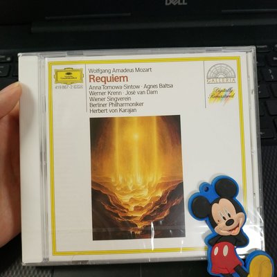 暢享CD DG4198672畫廊 莫扎特 安魂曲 卡拉揚 CD