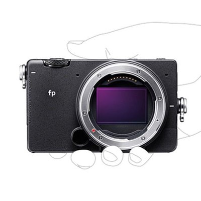 SIGMA適馬fp 微單相機拜耳列陣全畫幅便攜無反高清專業電影視頻4K