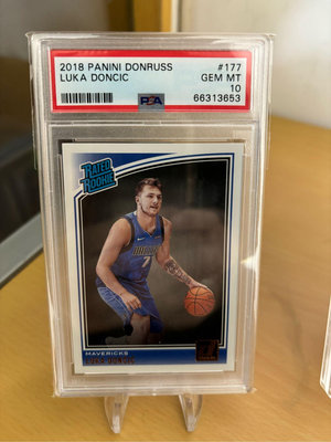 2018-19 Donruss LUKA DONCIC Rated Rookie PSA10 #177 RC