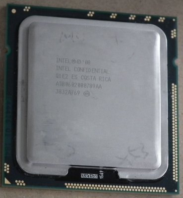 正顯E5540 QS非正式X58 LGA1366 CPU INTEL Q1E2 ES XEON(I7-920 930)