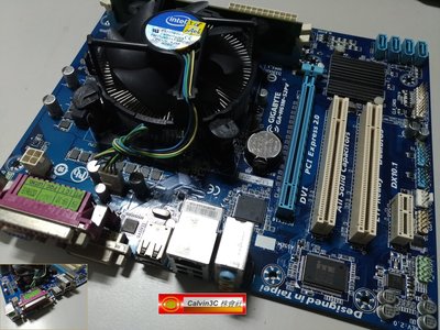 技嘉 GA-H61M-S2PV 主板含 i3 CPU 8G記憶體 DDR3 4組SATA 多顯示輸出 DVI D-sub