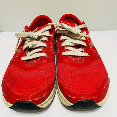 二手 New Balance 711慢跑鞋 運動鞋 布鞋 紅色（8.5號）瑕疵出清