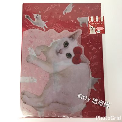 [Kitty 旅遊趣] Hello Kitty 文件夾 L型文件夾 貓侍 白貓 資料夾 A4文件夾 每包有2個