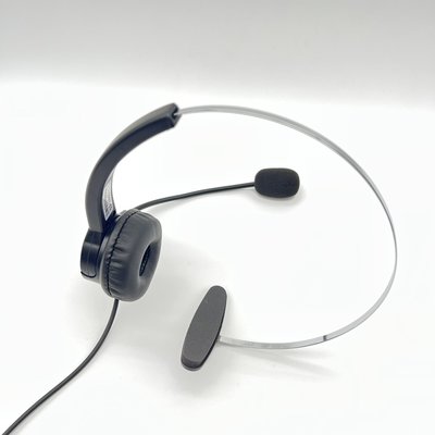 單耳耳機麥克風 含調音靜音 聯盟LINEMEX ISDK-26話機用 免持撥號聽筒麥克風 耳麥
