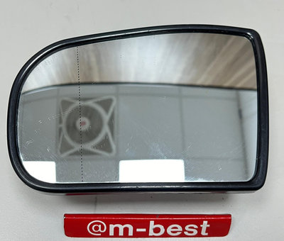 BENZ W210 S210 1999-2002 後視鏡片 照後鏡 (左邊駕駛座) 有廣角 防眩 (日本外匯拆車品) 2108100921