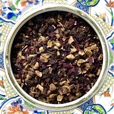 『容阿姨』進口 特級💎黑森林野莓果粒茶 (50g) 產地：德國 水果茶 黑森林果茶 果粒茶 黑莓 黑醋栗 藍莓 草莓