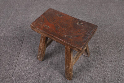 【二手】櫸木小板凳結實好用老物件 老貨 古玩【廣聚堂】-691