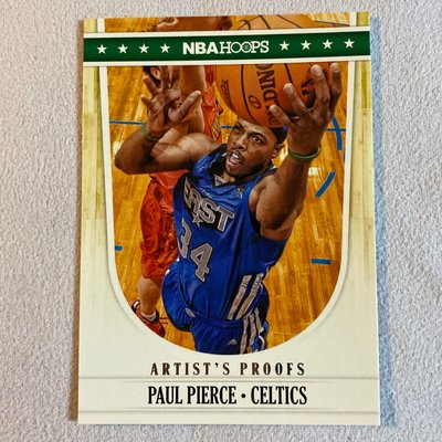 2011-12 NBA Hoops - [Base] - Artist's Proof #255 - Paul Pierce