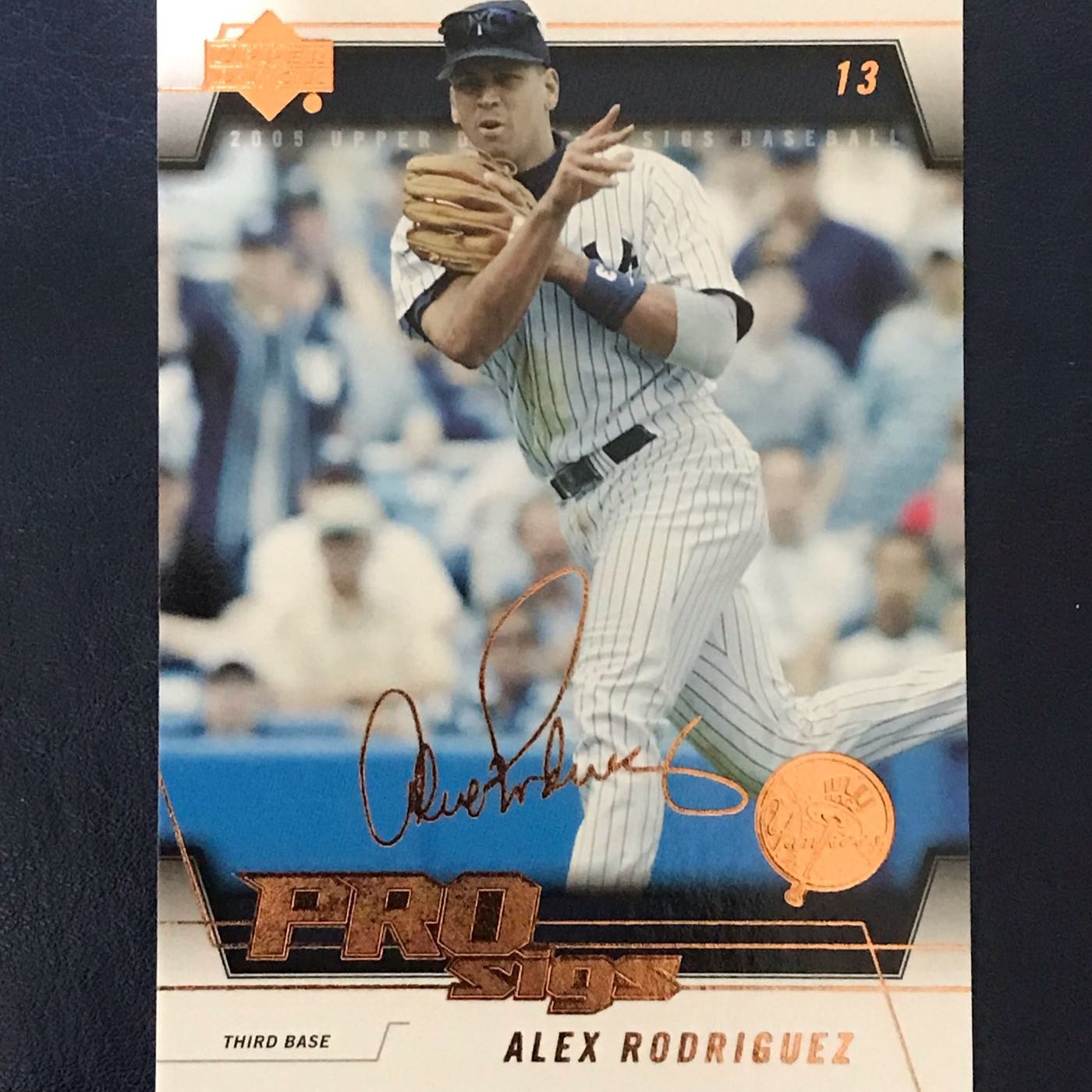 ふじみ野立てこもり ALEX RODRIGUEZ AUTO CARD 2 枚（直筆サイン）MLB