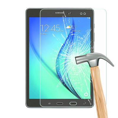 SAMSUNG 適用於三星 Galaxy Tab A 9.7 SM-P550 P555 帶筆鋼化玻璃屏幕保護膜