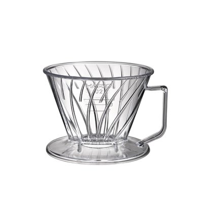 南美龐老爹咖啡 HARIO 日本玻璃王 台型濾杯 樹脂材質 2孔 02 2~4人份 需搭配 梯形 扇形 船型濾紙