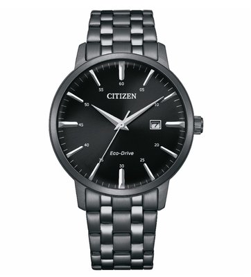 [價錢可商量】CITIZEN 星辰 光動能簡約手錶（黑) BM7465-84E /40mm