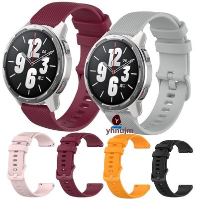 熱銷 小米手錶 S2 46mm 42mm智能手錶腕帶 小米手錶S1 Active 矽膠手鍊 小米手錶S1 Pro 智慧手錶手環-可開發票