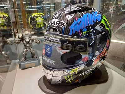 瀧澤部品 法國SHARK RACE-R PRO CARBON 全罩安全帽 Lorenzo Catalunya GP 彩繪