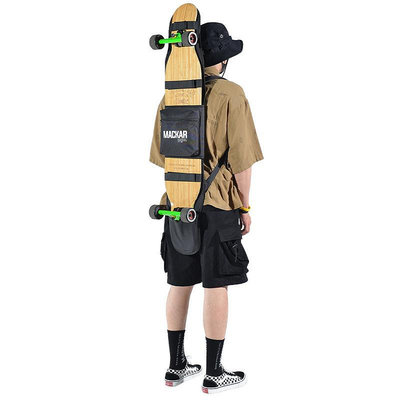 MACKAR滑板包長板輕便款四輪滑板滑板袋男潮牌120CM長板雙肩背包