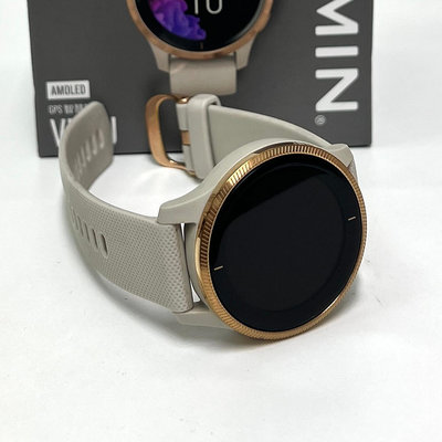 【蒐機王】Garmin Venu AMOLED GPS 智慧腕錶 85%新 白金色【歡迎舊3C折抵】C6189-6