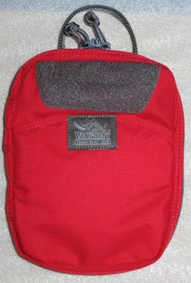 VANQUEST 戰術 生存 戶外 休閒 登山 露營 萬用工具袋EDCM-HUGE大--紅色